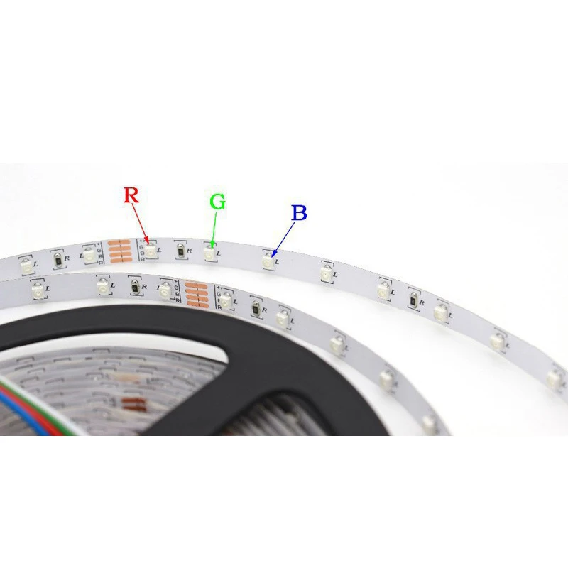 10 М 3528 smd RGB СВЕТОДИОДНЫЕ Ленты Лампы 300led Не Водонепроницаемый домашний Свет 60led/m