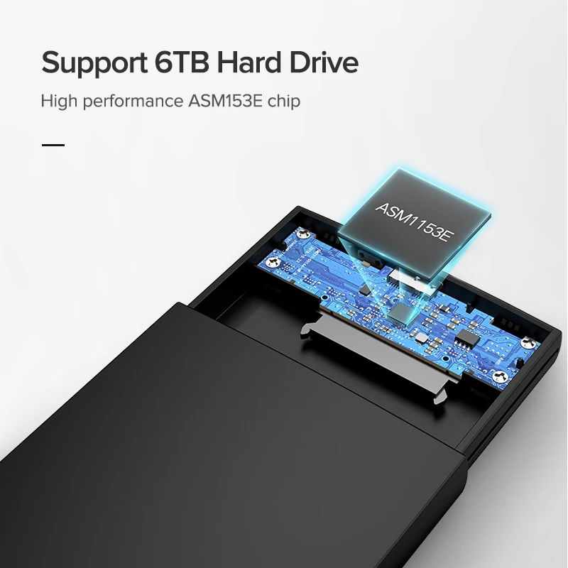 Ugreen 2,5 HDD чехол SATA к USB 3,0 адаптер внешний жесткий диск Корпус для SSD диск коробка-чехол на HDD HD 2,5 SSD чехол SATA к USB