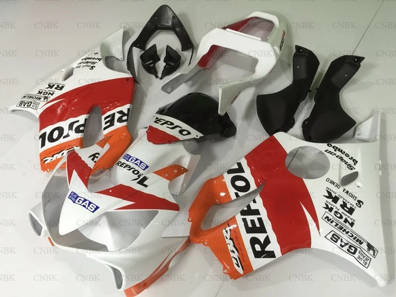 Неокрашенный обтекатель для мотоцикла CBR 600 2001 - 2003 набор всего тела Honda Cbr600 REPSOL Abs