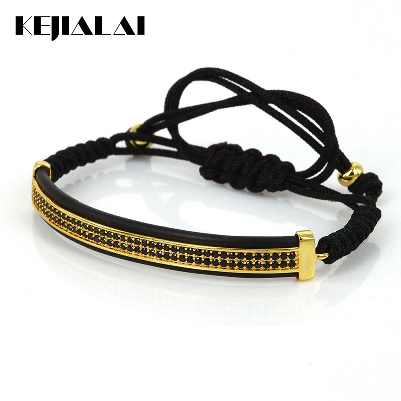 2017 мужские браслеты от известного бренда с микрозакрепкой из фианита браслет