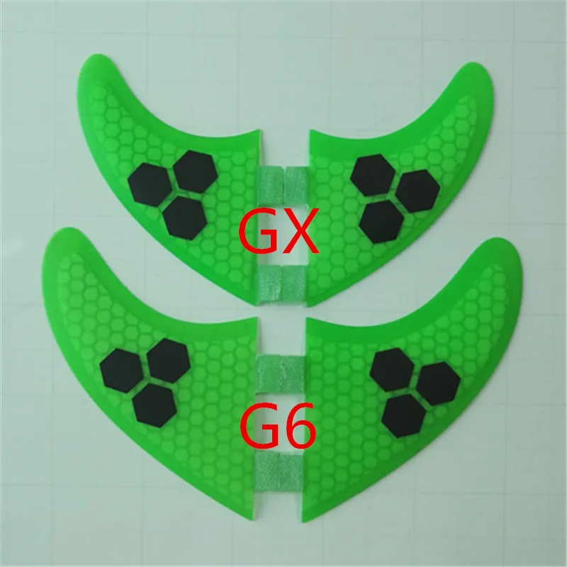 4 шт./лот высокое качество плавники для серфинга FCS с стекловолокном мед гребень