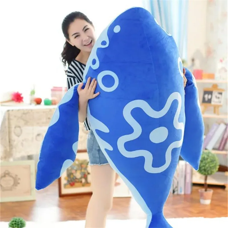 

2017 New Arrival One Piece Fish Plush Toys Soft PP Cotton Stuffed Pillows Doll High Quality Cushions Creative Gifts 2 Style