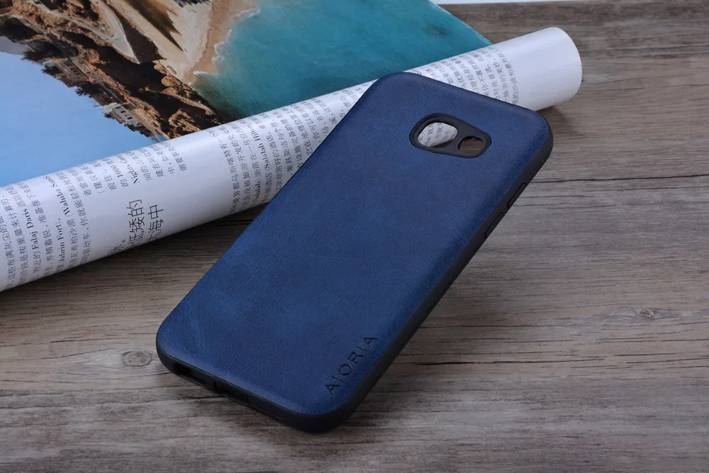 Чехол для Samsung Galaxy A5, роскошные винтажные кожаные чехлы для Samsung Galaxy A520 A5, чехлы для телефонов, funda capa