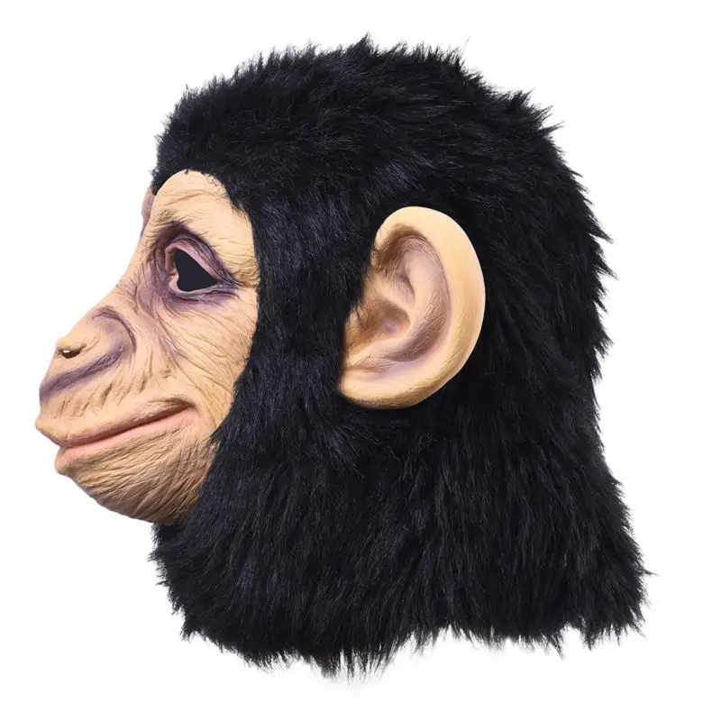 Маскарадная маска для Хэллоуина Rise of Planet the Apes gorilla костюмы с изображением короля