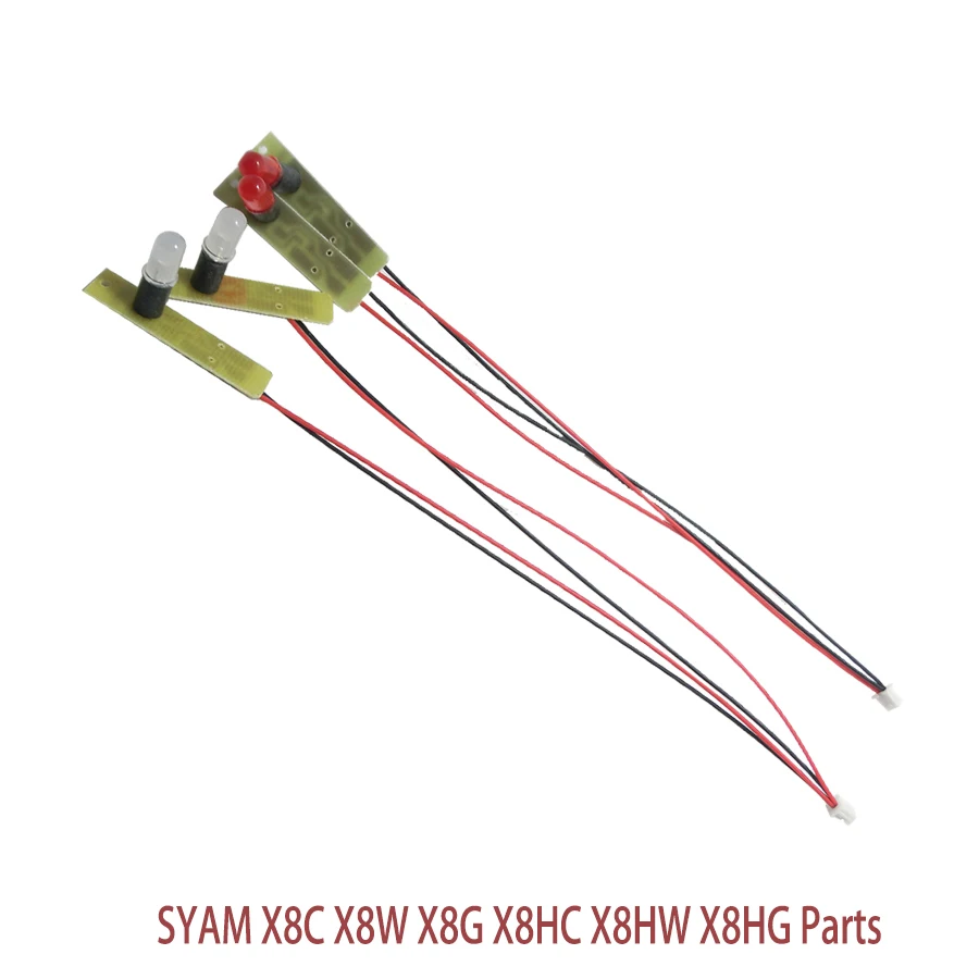 4 Pcs/Lot SYMA X8C X8W X8G X8HC X8HW X8HG LED Light Line RC Quadcopter Drone Red Green Cable Spare Parts Helicopter | Игрушки и хобби