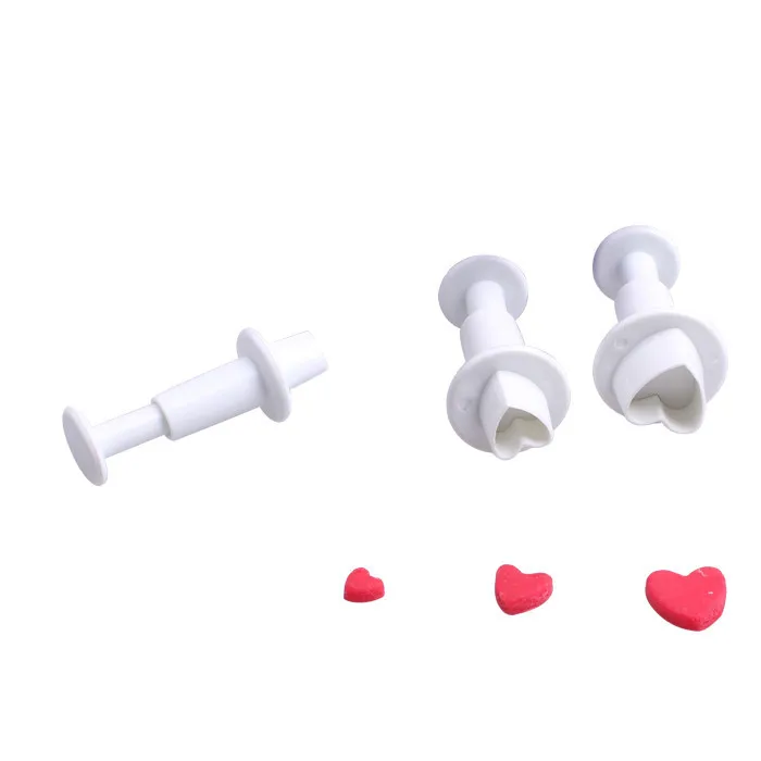 3 шт./компл. Рождественский кухонный инструмент любовь сердце украшение торта