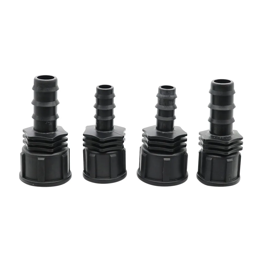 Садовый ирригационный разъем DN16 DN20 гнездовой 1/2 &quot3/4&quot пластиковый фитинг для