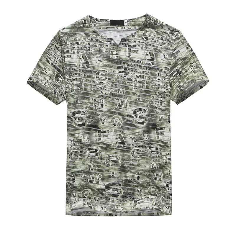 

T-shirt Men's V-neck Slim Cotton T-shirt Fashion Short-sleeved T-shirt Men's Shirt Casual T-shirt S-XXL