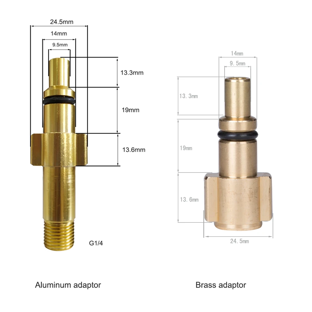 Латунный пенораспылитель для автомойки высокого давления |