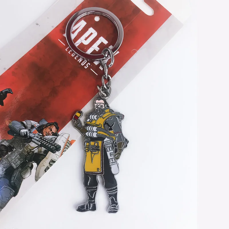 Аниме игры битва APEX ожерелье из серии «легенды» цепочка для ключей модные, из сплава металлов кулон периферии игрушки Аксессуары Новогодний подарок