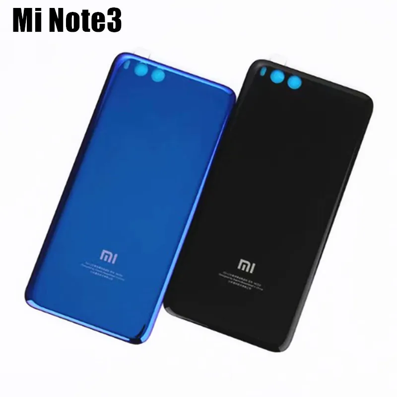 Задняя крышка аккумулятора для Xiaomi Note3 Mi Note 3 роскошный чехол из закаленного