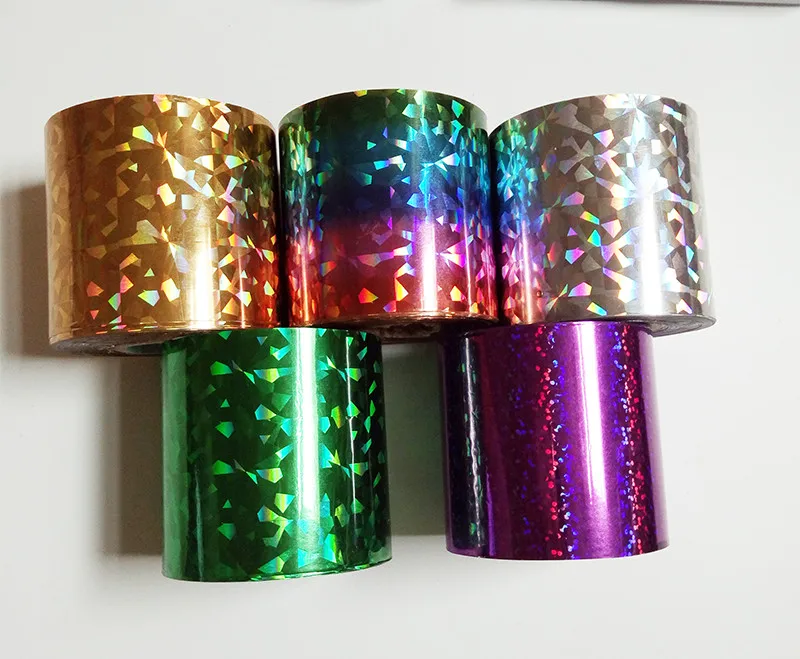 5 листов наклейки из фольги для ногтей 6 см х 20 | Красота и здоровье