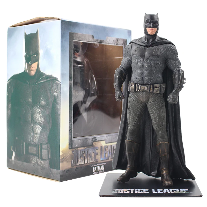 18 см Лига Справедливости Бэтмен ARTFX+ Статуя 1/10 масштаб предварительно окрашенная фигурка супергероя Бэтмена ПВХ фигурка Коллекционная модель игрушки