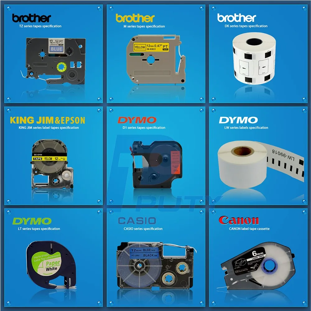 5 шт. разноцветные ленты Pte-R4GBK Pte-R4PBK Pte-R4KBK Совместимость с EPS LW-400/700/600 P/1000 P