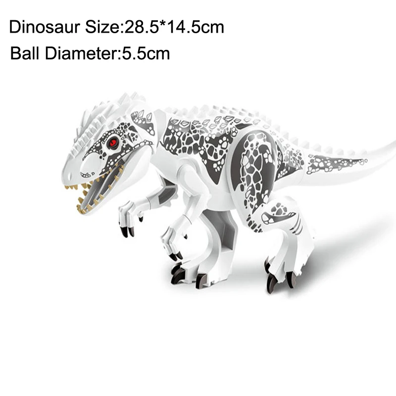 Оригинальный мир Юрского периода тираннозавр рекс строительные блоки динозавр