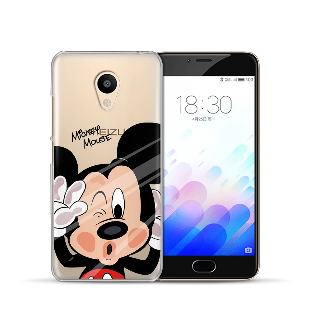 Милый мультяшный чехол для Meizu M5 M5S 5 2 дюйма силиконовый U10 U20 M3 M6 Note M5C Pro 6 Мягкий