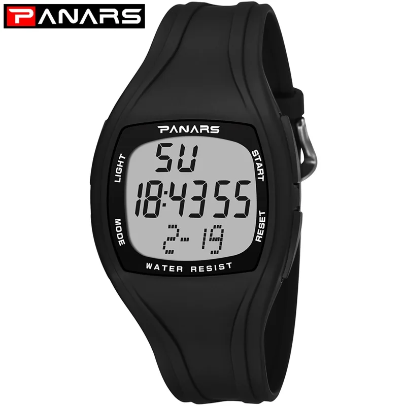 Мужские Цифровые Спортивные наручные часы PANARS G Style водонепроницаемые для