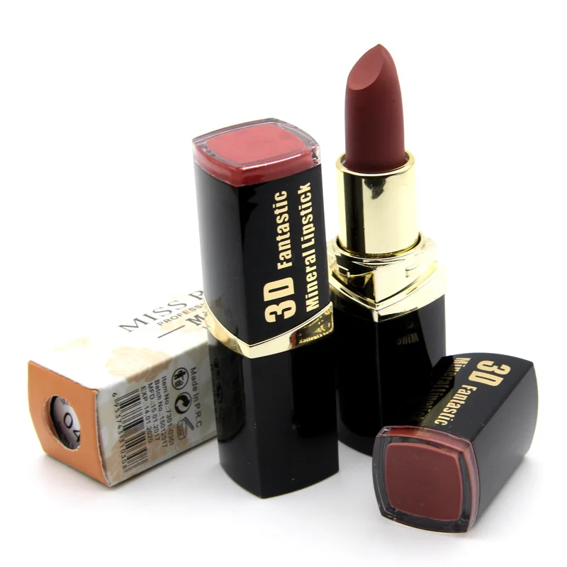 Помада для Макияжа Beauty Make Up увлажняющая долговечная матовая губная помада
