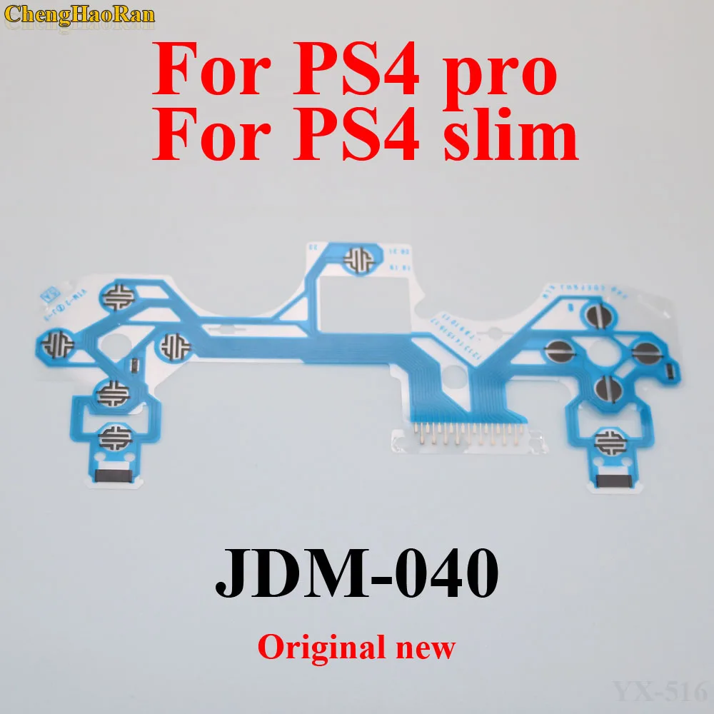 

50pcs New Buttons Ribbon Circuit Board for PS4 Dualshock Pro slim JDS JDM 030 040 Controller Conductive Film Keypad flex Cable