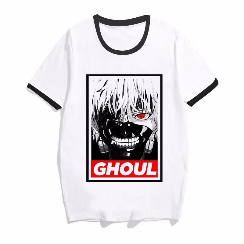 Мужская футболка с принтом Tokyo Ghoul японским аниме Kaneki Ken 2019|Мужские футболки| |