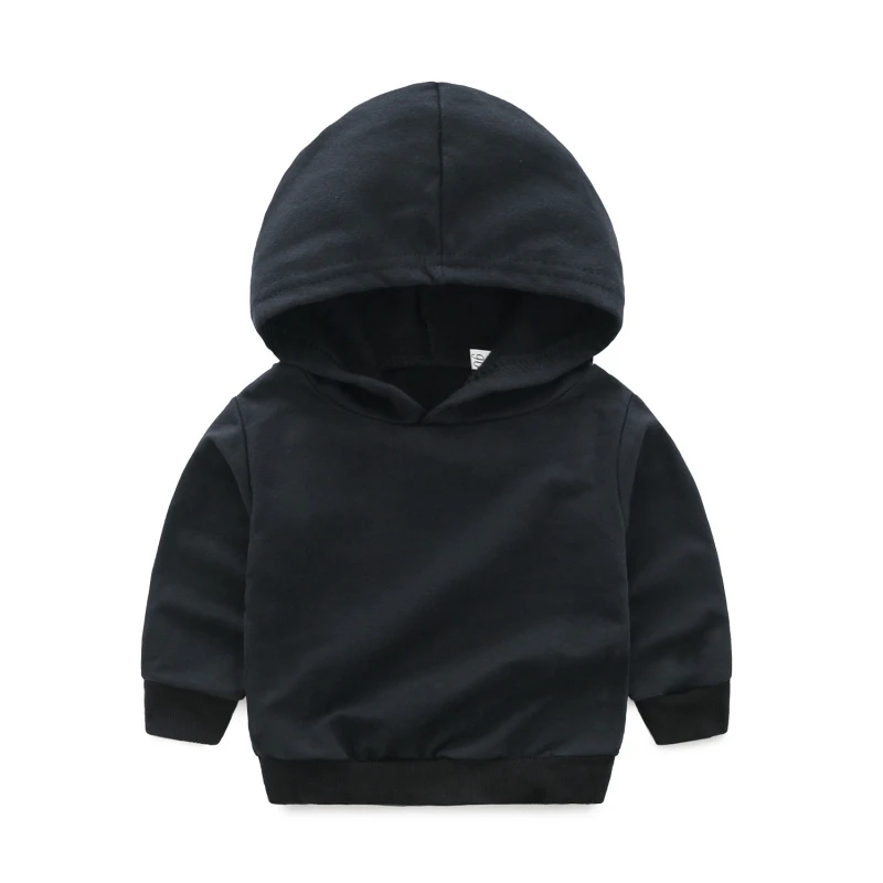 Autumn Baby Boys Clothes Set Hooded Long Sleeve Children Boy Clothing Kids Black T-shirts+Jeans Pants Tracksuit outfits | Детская одежда