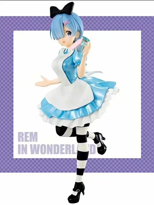21 см Re жизнь в другой мир от нуля Rem Ram с оформлением стиле Алиса Wonderlan пластиковая