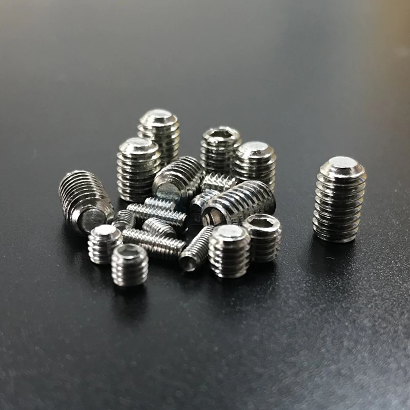 AXK 100 шт./лот M3 * 20/25/30/35/40 DIN913 с шестигранной головкой из нержавеющей стали Набор
