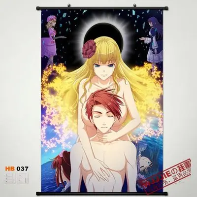 Аниме Umineko no Naku Koro ni Beatrice Lambda домашний декор плакат настенная прокрутка | Дом и сад