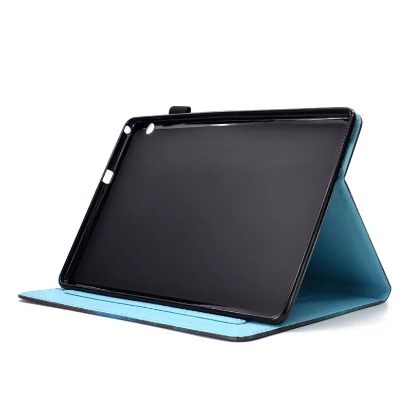 Чехол для huawei MediaPad T3 10 AGS-W09 AGS-L09 AGS-L03 9," принципиально планшетный чехол-флип-чехол с подставкой coqute+ Защитная пленка на экран+ подставка для ручек