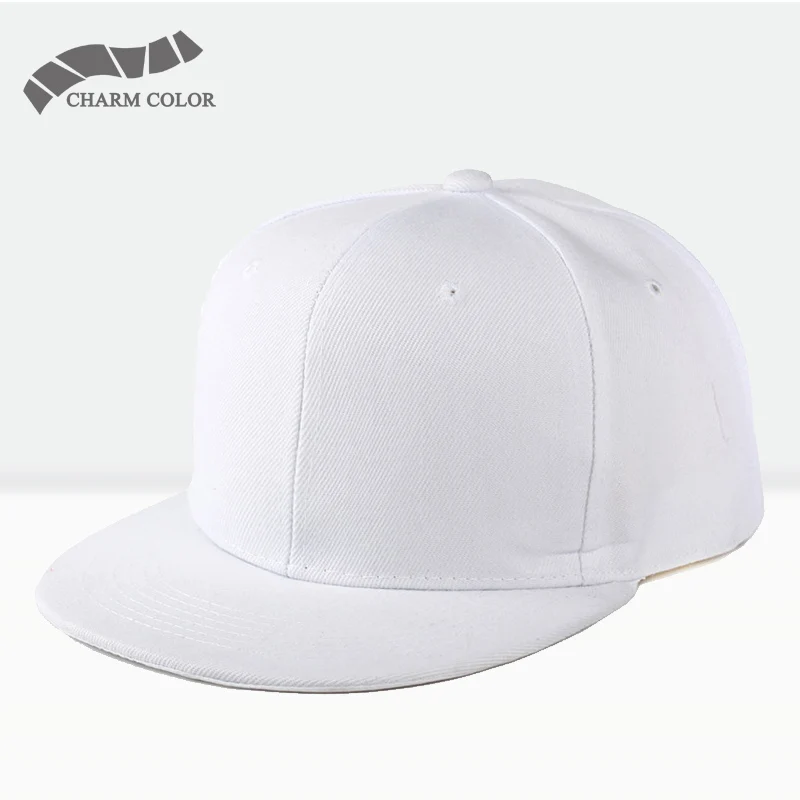 Хит, брендовая новая Кепка Snapback, Кепка для мужчин и женщин, Регулируемая Кепка в стиле хип-хоп, черная бейсболка с защелкой сзади, s головные уборы Gorras - Цвет: White