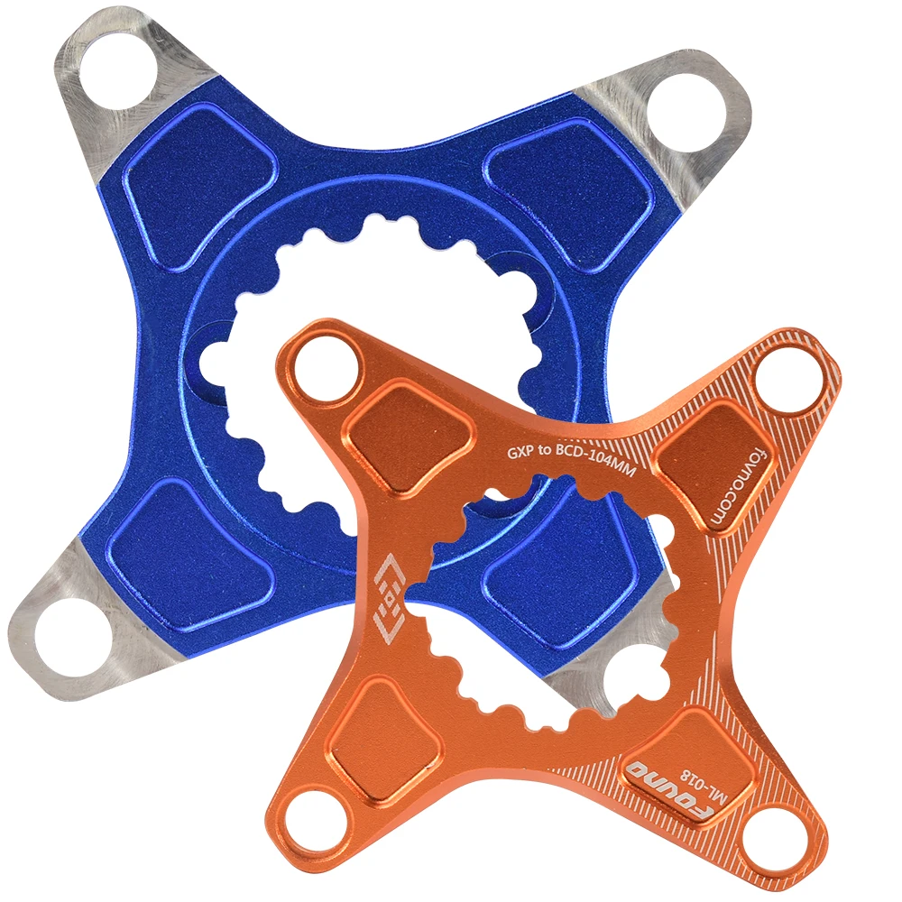 Fovno mtb велосипед crank GXP к BCD 104 мм Паук адаптер для SRAM XX1 X0 X9 Crank Crankst ультра легкий диск