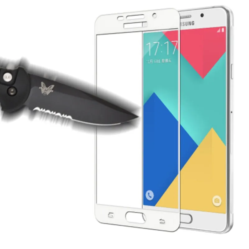 3D закаленное стекло пленка для Samsung Galaxy A3 A5 A7 2017 J3 J5 J7 2016 полное покрытие защита