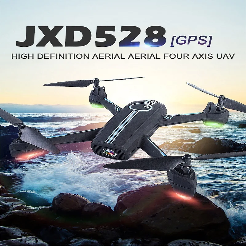 Gps Радиоуправляемый Дрон wifi FPV квадрокоптер с камерой 720P HD режим следования за