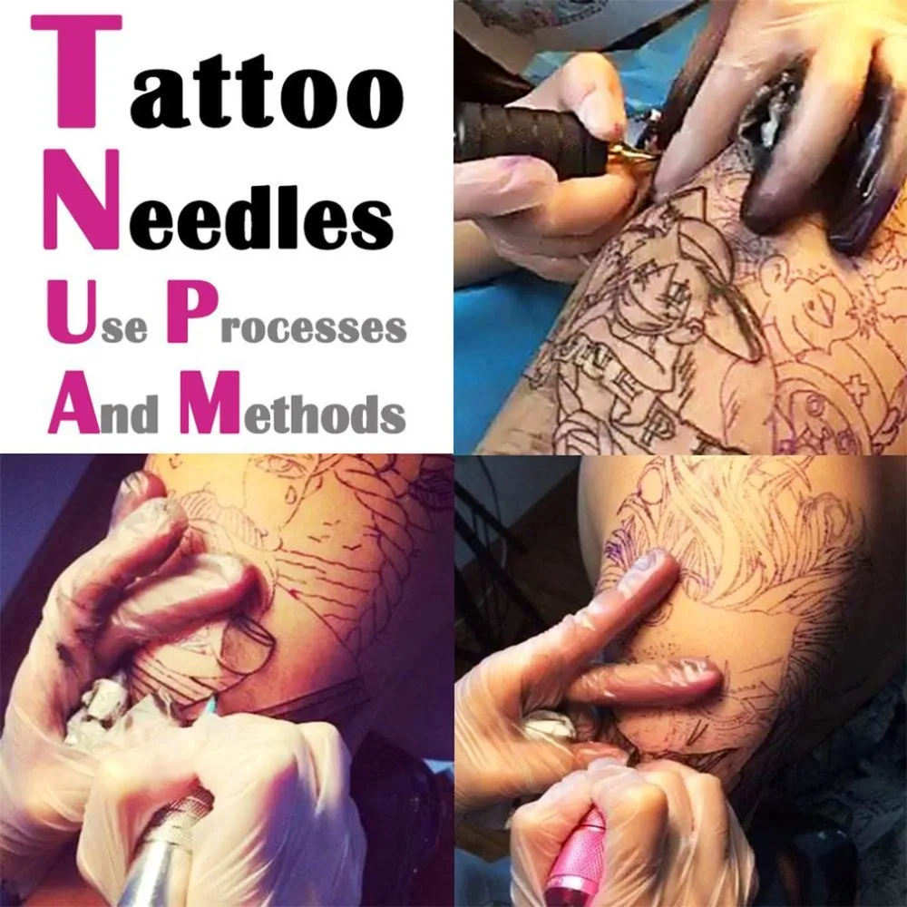 

5 /50/100sticks tattoo needle Premium Tattoo Needles for DIY Hand Poke Stick