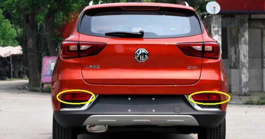 Задний фонарь бампера для MG ZS заднего света~ 2019y автомобильные аксессуары светодиодный DRL taillamp для MG ZS противотуманные фары
