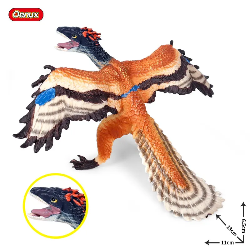 Фигурки динозавров Oenux доисторические Археоптерикс Юрского периода T-Rex фигурки