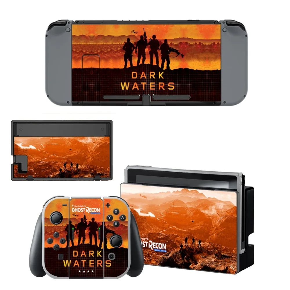 Наклейка Ghost Recon Wildlands Виниловая наклейка для NintendoSwitch консоли Nintendo Switch NS и