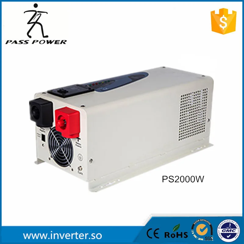Фабрика сразу продает 2000w dc ac инвертор Гибридный чистая синусоида низкой частоты