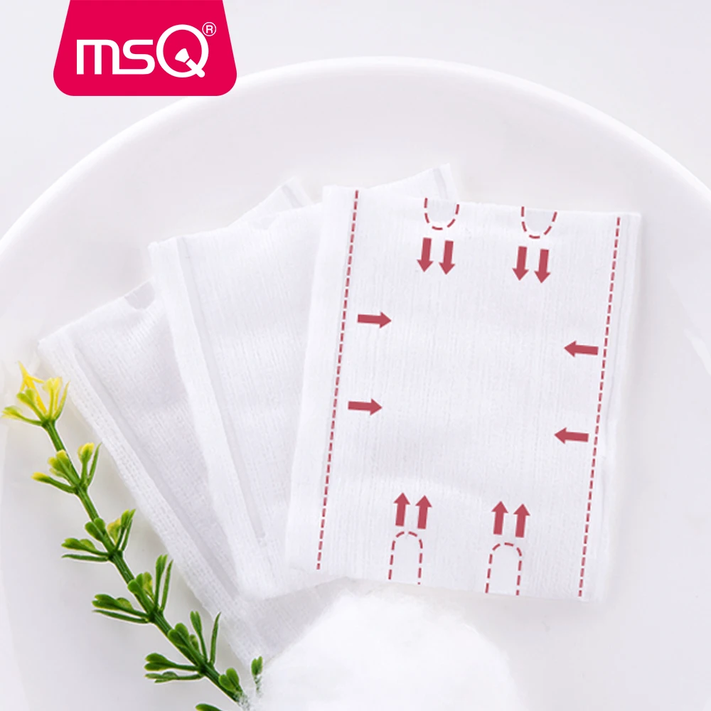 MSQ 50 шт. 100 200 хлопковые прокладки для очистки лица средство снятия лака ногтей