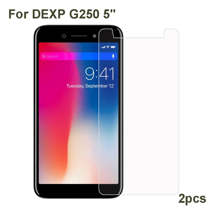 2 шт. DEXP Ixion M340 закаленное стекло 9H Высококачественная защитная пленка