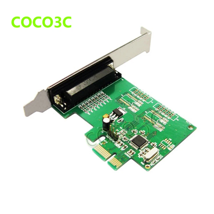 MosChip MCS9901 Industrial PCIe 1 параллельная плата контроллера IEEE 1284 PCI express к принтеру DB25 порт