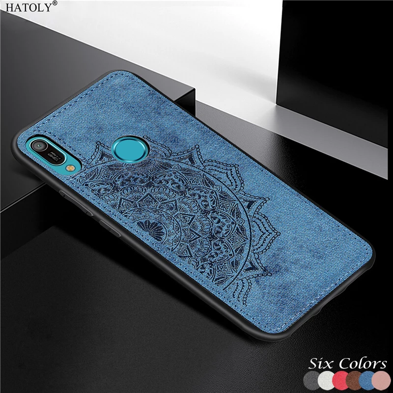 Чехол для Huawei Honor 8A Pro чехол Y6 Y7 2019 P30 8S ТПУ Рамка тканевый телефона | Мобильные
