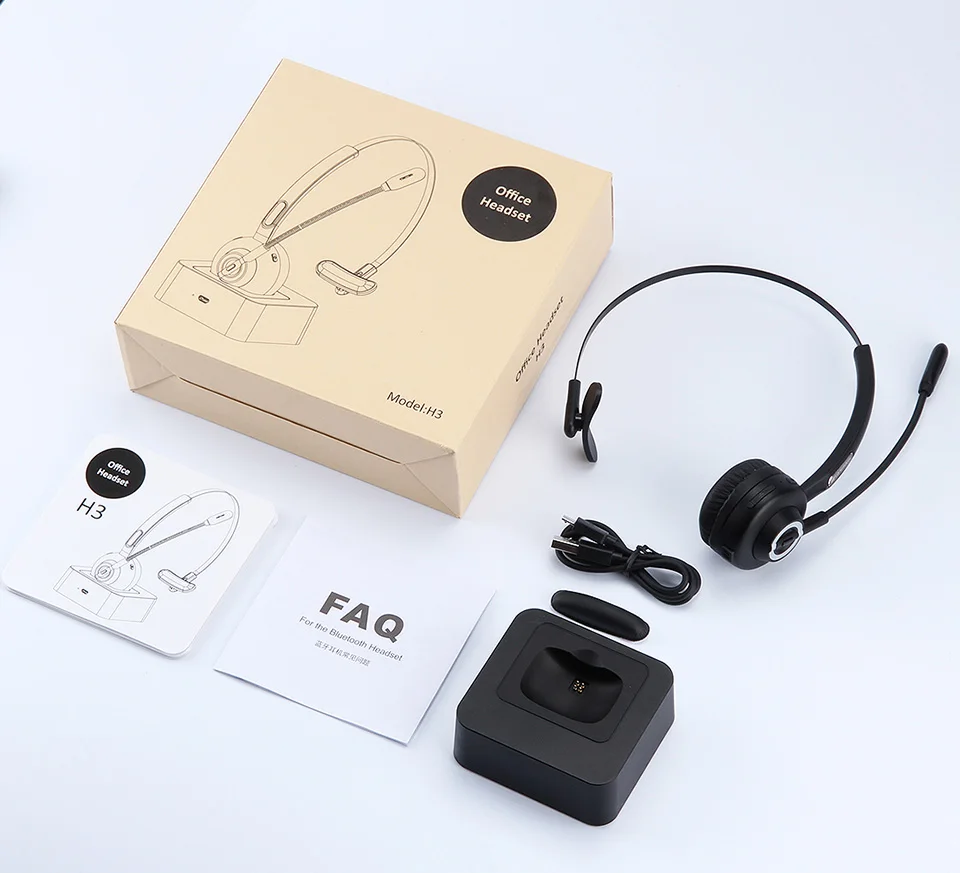Black Langsdom ldac беспроводные наушники Bluetooth 5,0 наушники для ПК ноутбука Bluetooth гарнитура с микрофоном для бизнеса - Цвет: Black