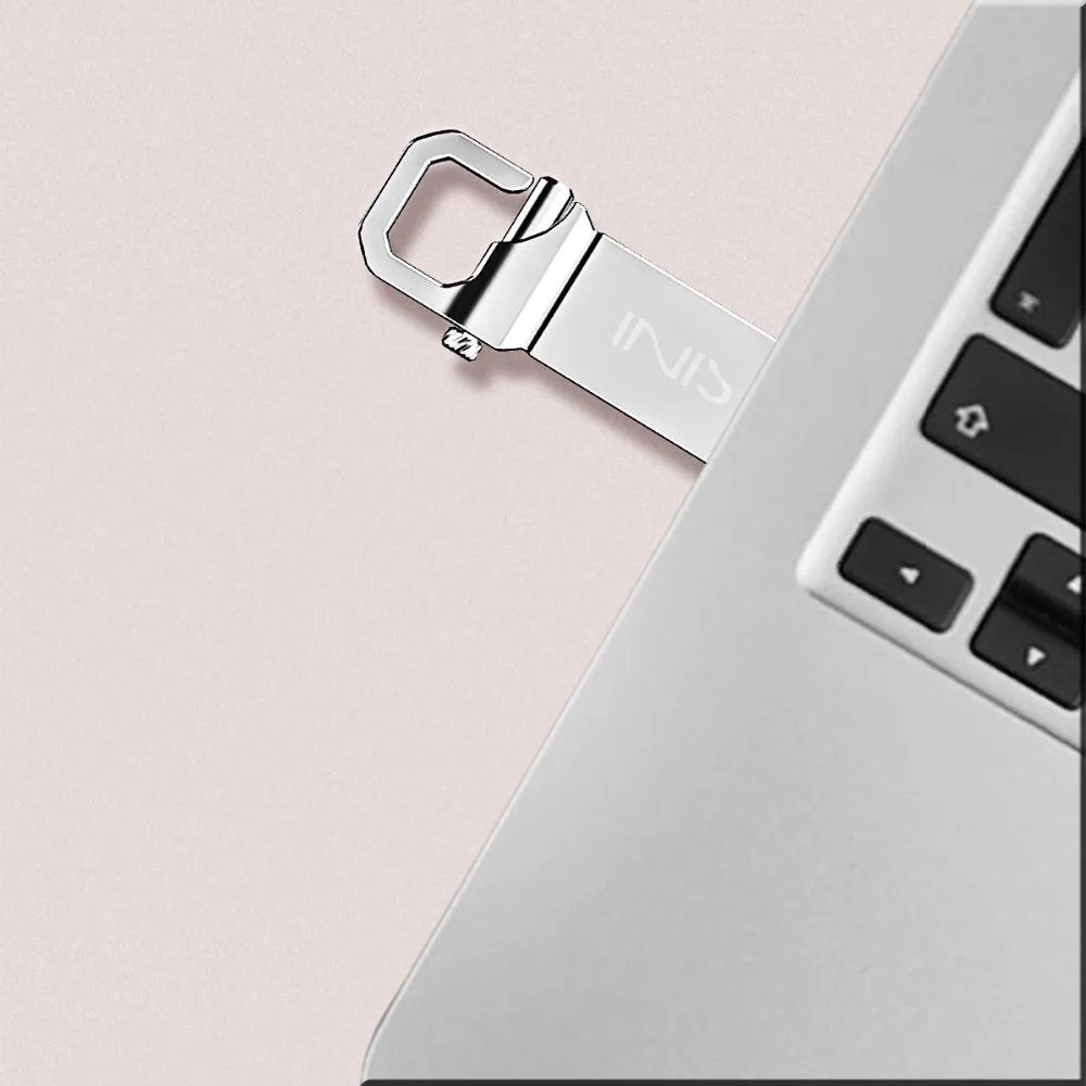SINI металлическая USB Флешка 32 Гб usb флешка 4 ГБ 8 16 2 0 ручка deive 64 Водонепроницаемая 128