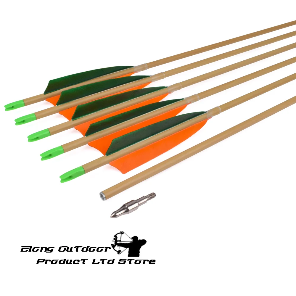 30 &quotдеревянная камуфляжная карбоновая стрела ID 6 2 мм настоящий турецкий