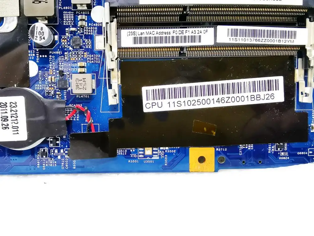 Оригинальная материнская плата для ноутбука Lenovo Z570 GT540M 2 Гб 10290 48. 4pa01. 021