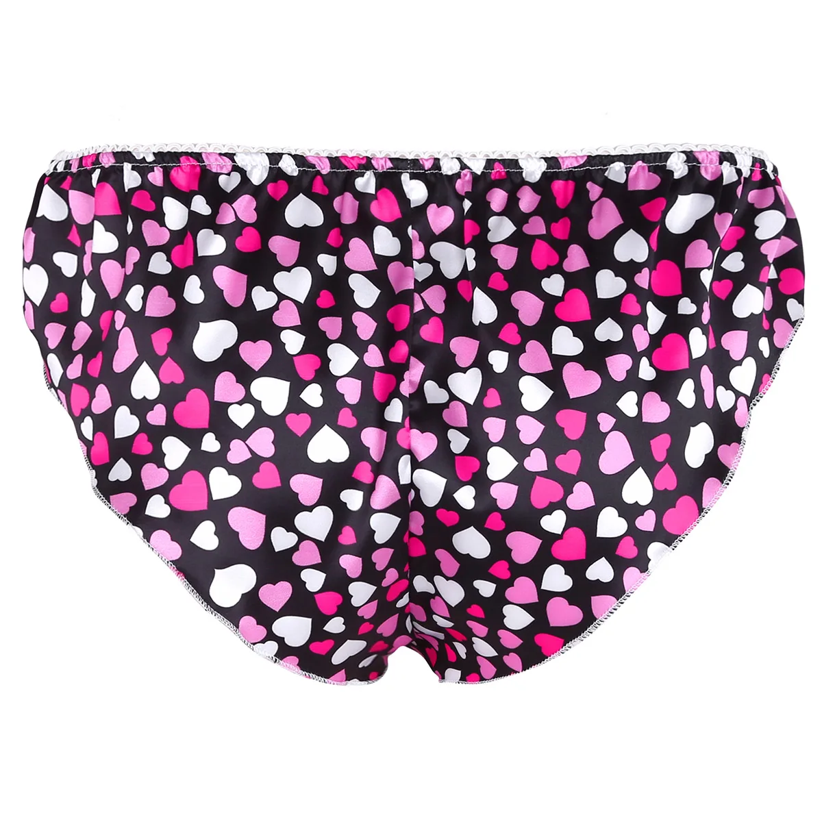 FEESHOW сексуальное женское белье для геев мужское нижнее блестящее мягкое атласное