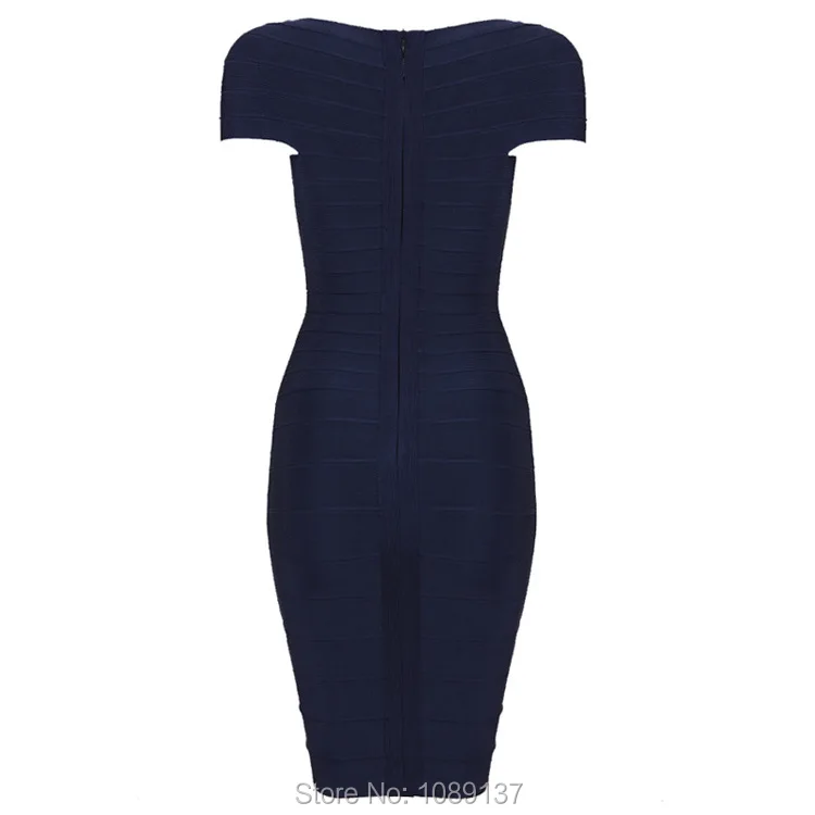 Women in Europe and America early spring tight bandage dress Korea new listing | Женская одежда
