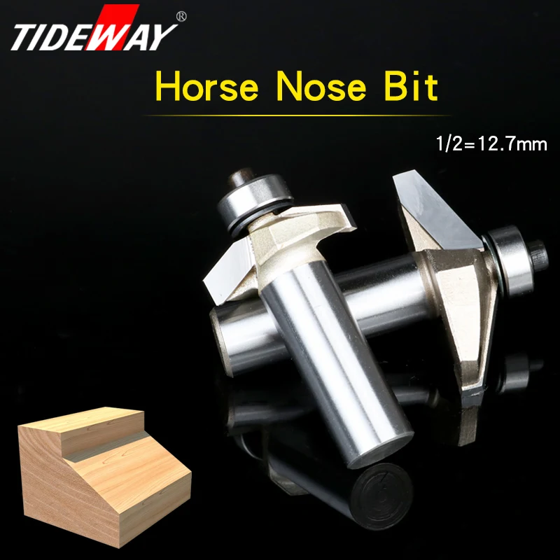 TIDEWAY 1/2 &quotхвостовик конский нос бит с подшипником Деревообрабатывающие