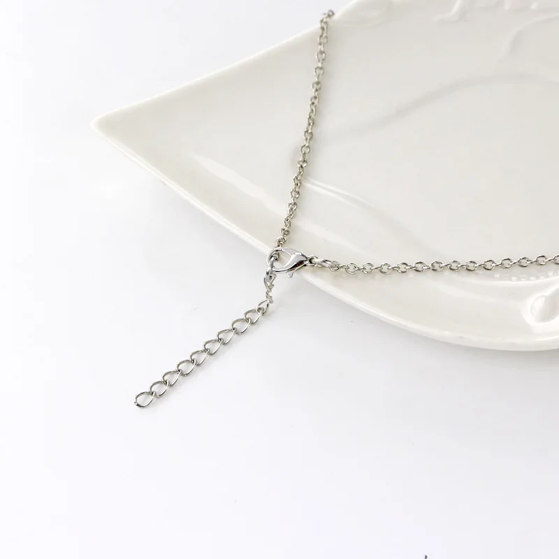 Contracted Black Paw Print Dog Necklace Fashion Gifts For Family Lovers Friends Zinc Alloy 1pcs | Украшения и аксессуары